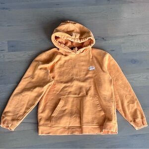 Stussy orange hoodie